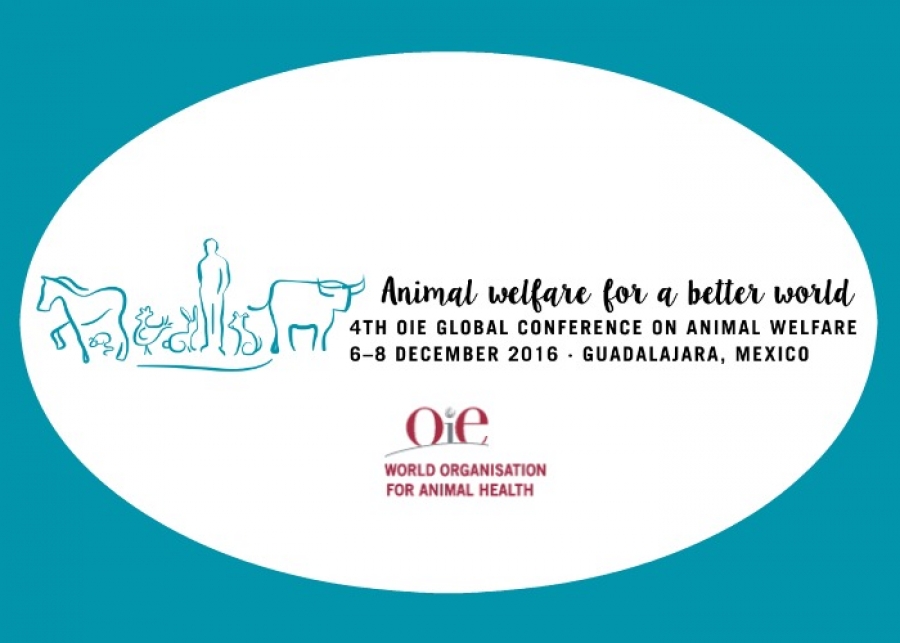 Reminder: World Organisation for Animal Health (OIE) 4th Global Animal Welfare Conference